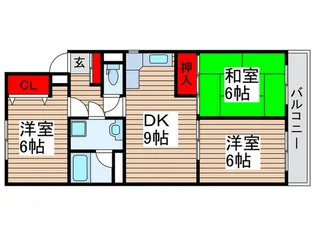 第3春実マンション安塚【3階】の間取り