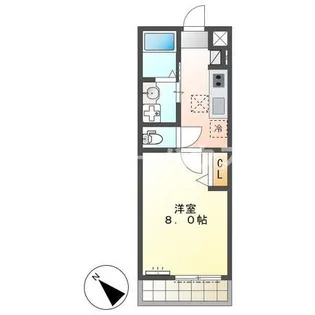 ルークス【1階】の間取り