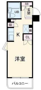 メゾン・ド・リヴァージュ【1階】の間取り