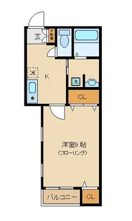 コート・アベニュー【1階】の間取り