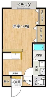 セレスノーブルII【1階】の間取り