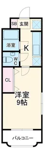メゾンポプリ【1階】の間取り