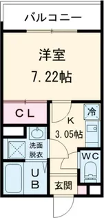 北小岩テラス【2階】の間取り