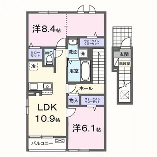 光テラス II【2階】の間取り