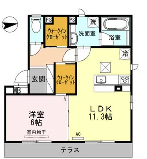 ベル ブランチ【3階】の間取り