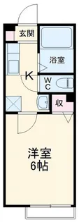 第4富士ハイツ【1階】の間取り