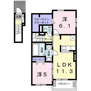 ブリッサIIIの間取り