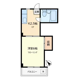 ハシビック狛江【3階】の間取り