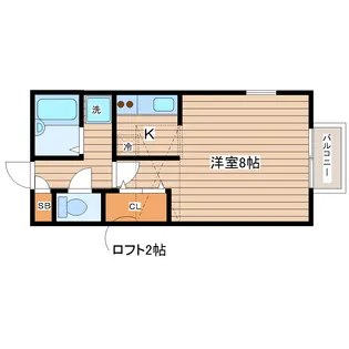 レジデンス花壇センチュリー【1階】の間取り