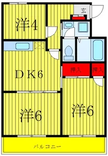 パレドール池袋【12階】の間取り