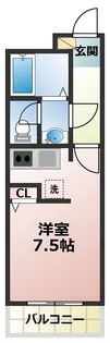 シェルブール【2階】の間取り