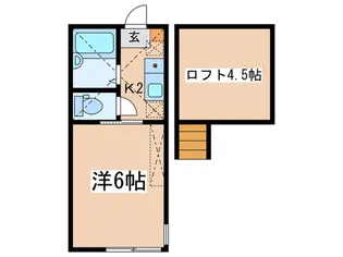クレシア生田【1階】の間取り