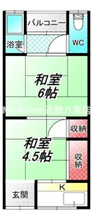 石田文化【2階】の間取り