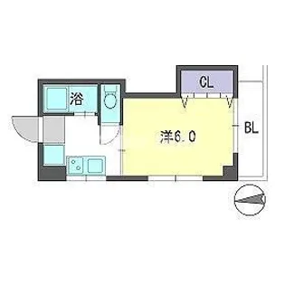 メゾン・ド・ウエストA【3階】の間取り