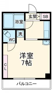MILLET【2階】の間取り