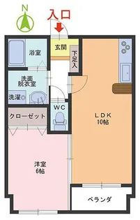 Casa Leone【1階】の間取り
