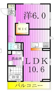プライム メゾン【2階】の間取り