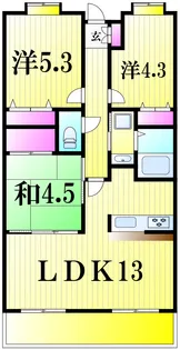 カーサグラン松戸【2階】の間取り