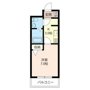 MEZON de I’s【1階】の間取り