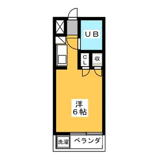 コーポラス・マキ【1階】の間取り