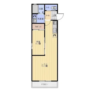 Est.fiore【2階】の間取り