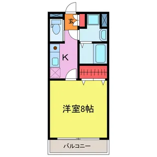 プランドール一番館【2階】の間取り