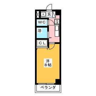プラム【3階】の間取り