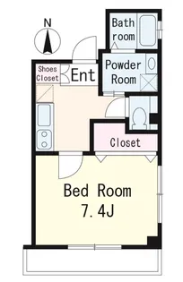 Bell Wood J【3階】の間取り