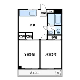 パールハイム【3階】の間取り