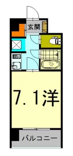 ダイアパレス東町【6階】の間取り