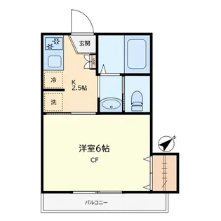 grace祐天寺【2階】の間取り