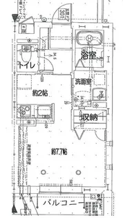 メープルガレ【3階】の間取り