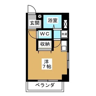 プレジール元八事【4階】の間取り