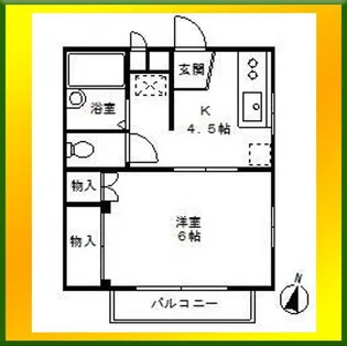 ノナ保谷【1階】の間取り
