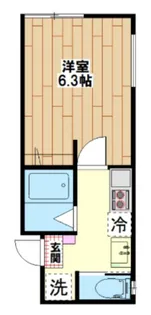 GCrest扇【3階】の間取り