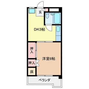 ワンズマンション【4階】の間取り