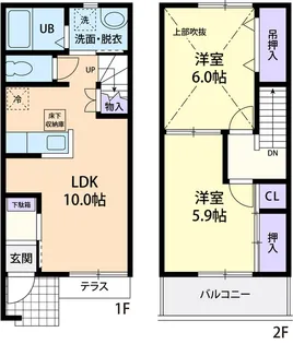Elvitaの間取り