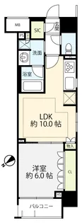 オープンレジデンシア日本橋横山町【5階】の間取り