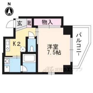 シェリオン【6階】の間取り
