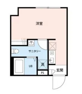 Forest Court荒川【1階】の間取り
