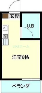 ケント・ピア中山【1階】の間取り