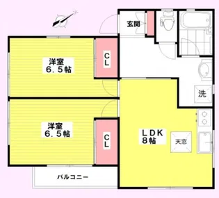 RYU弐番館【2階】の間取り