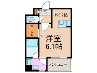 ウィズユ-【2階】の間取り