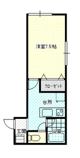 メゾン ユウ【1階】の間取り