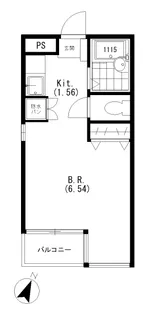 ハイムK2【3階】の間取り