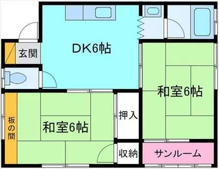 シャルマンモロエ【1階】の間取り