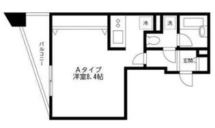 東京都品川区荏原1【マンション】の間取り