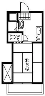 メゾンジュネス【2階】の間取り
