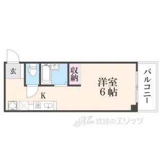 志風館【3階】の間取り