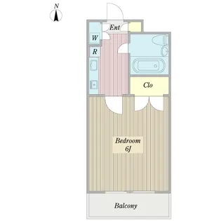 ガーデンコート77(S)【4階】の間取り